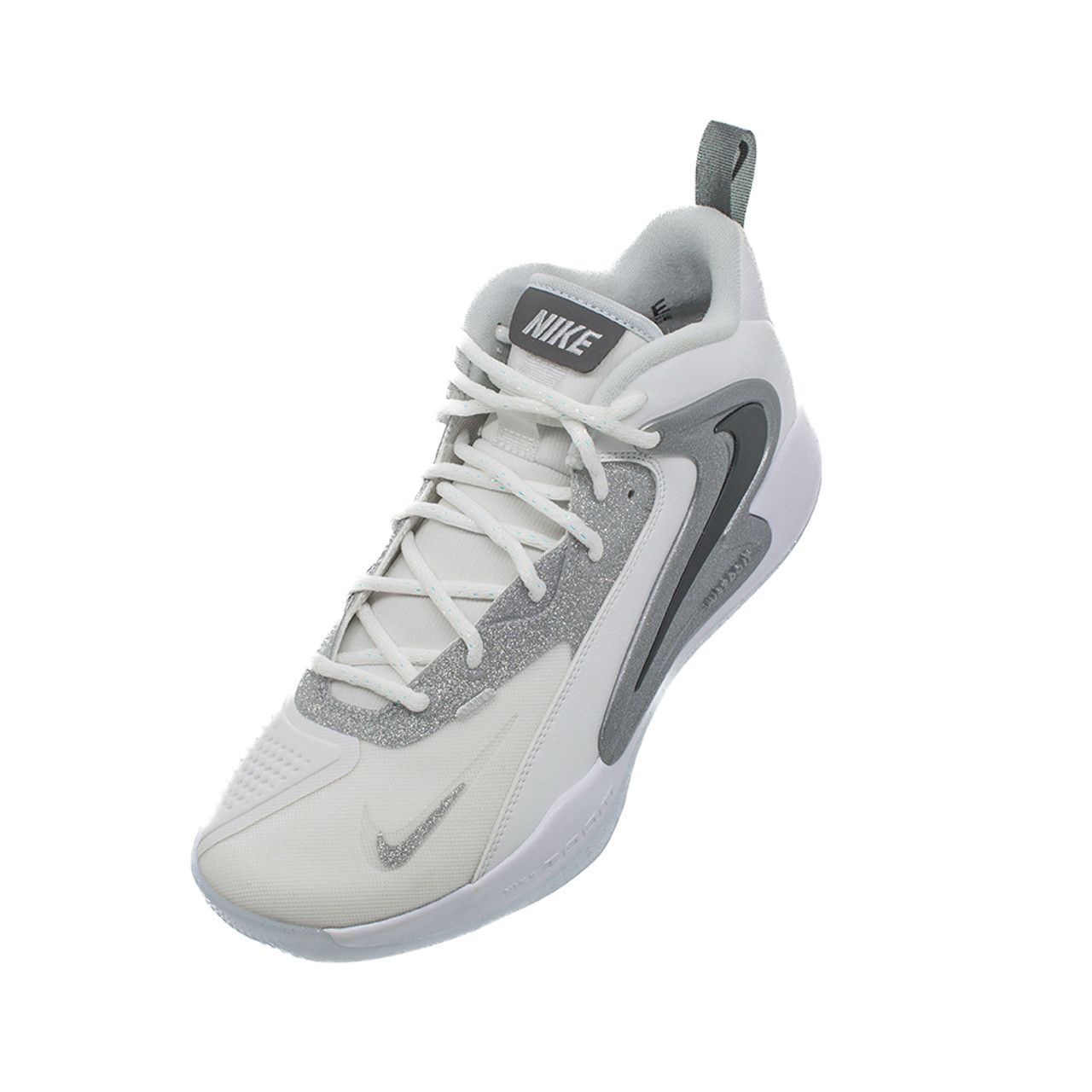 Tênis Nike HyperSet 2 Vôlei - Branco Summit/Prata Metálico/Platina Pura