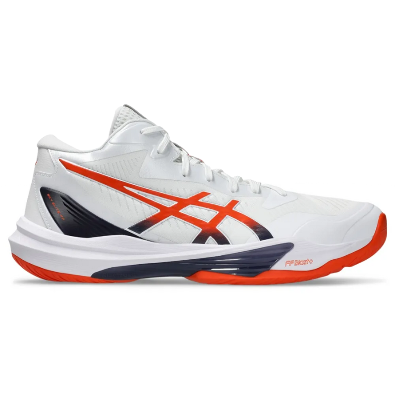 Tênis ASICS Sky Elite FF MT 3 - Branco/Laranja/Azul