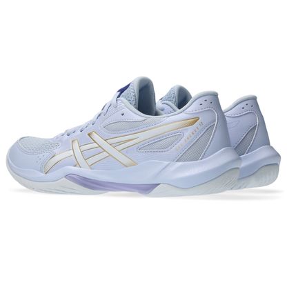 Tênis ASICS Gel-Rocket 12 - Azul/Dourado