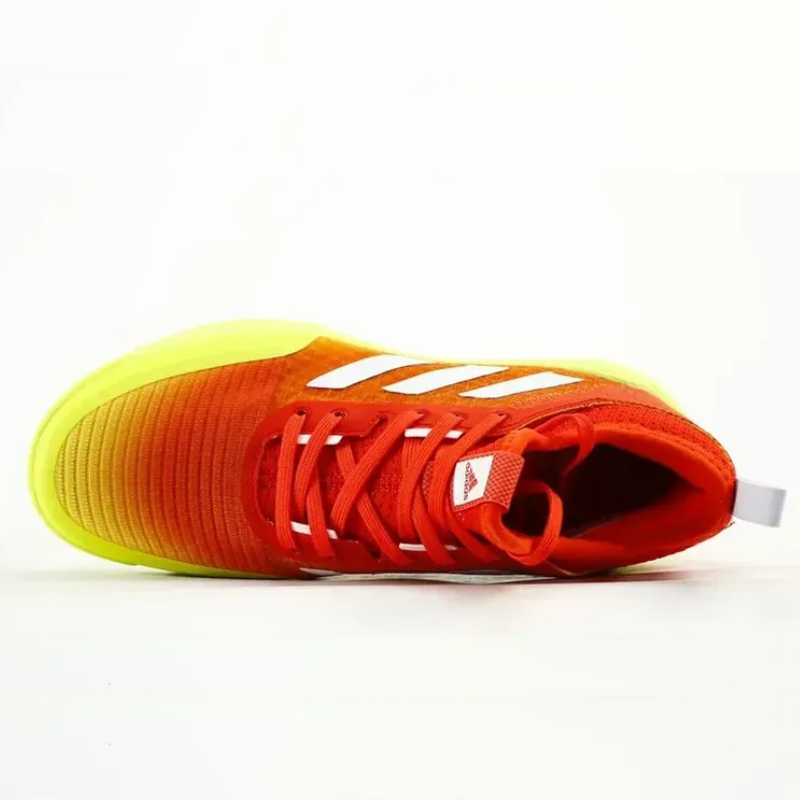 Tênis Adidas Crazyflight Mid Vôlei - Vermelho - Amarelo