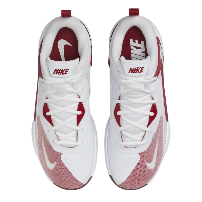 Tênis Nike HyperSet 2 Vôlei - Branco - Vermelho