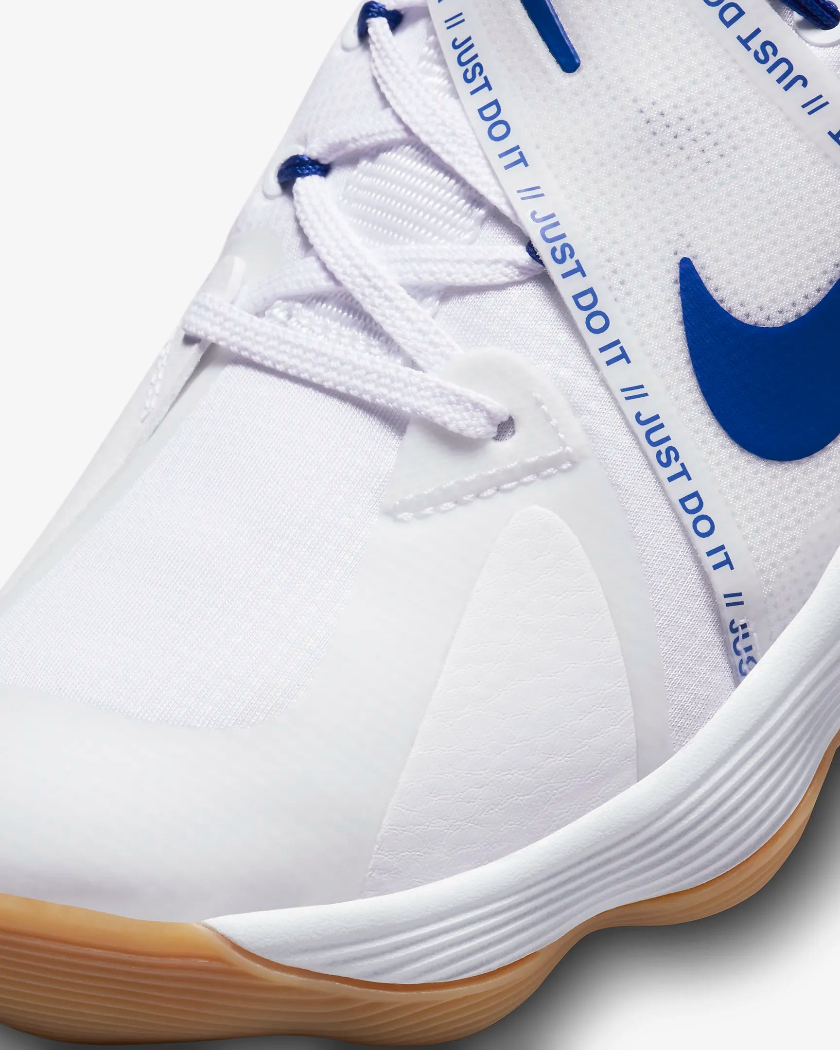 Tênis Nike React HyperSet Vôlei - Branco - Azul