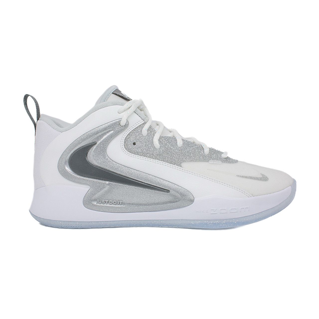 Tênis Nike HyperSet 2 Vôlei - Branco Summit/Prata Metálico/Platina Pura