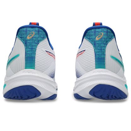 Tênis ASICS Netburner Ballistic Ff 4 - Branco/Azul