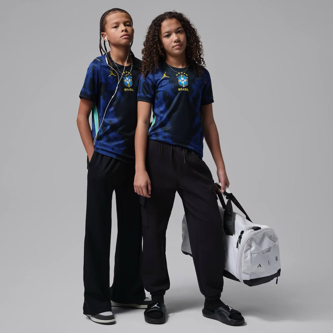 Camisa Brasil Jordan II - Versão Torcedora Infantil Copa do Mundo